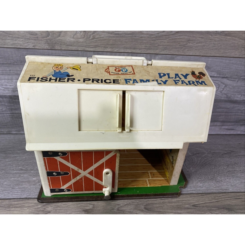 Vintage  1967‎ Fisher-Price Play Family Little People Barn Parts & Repair